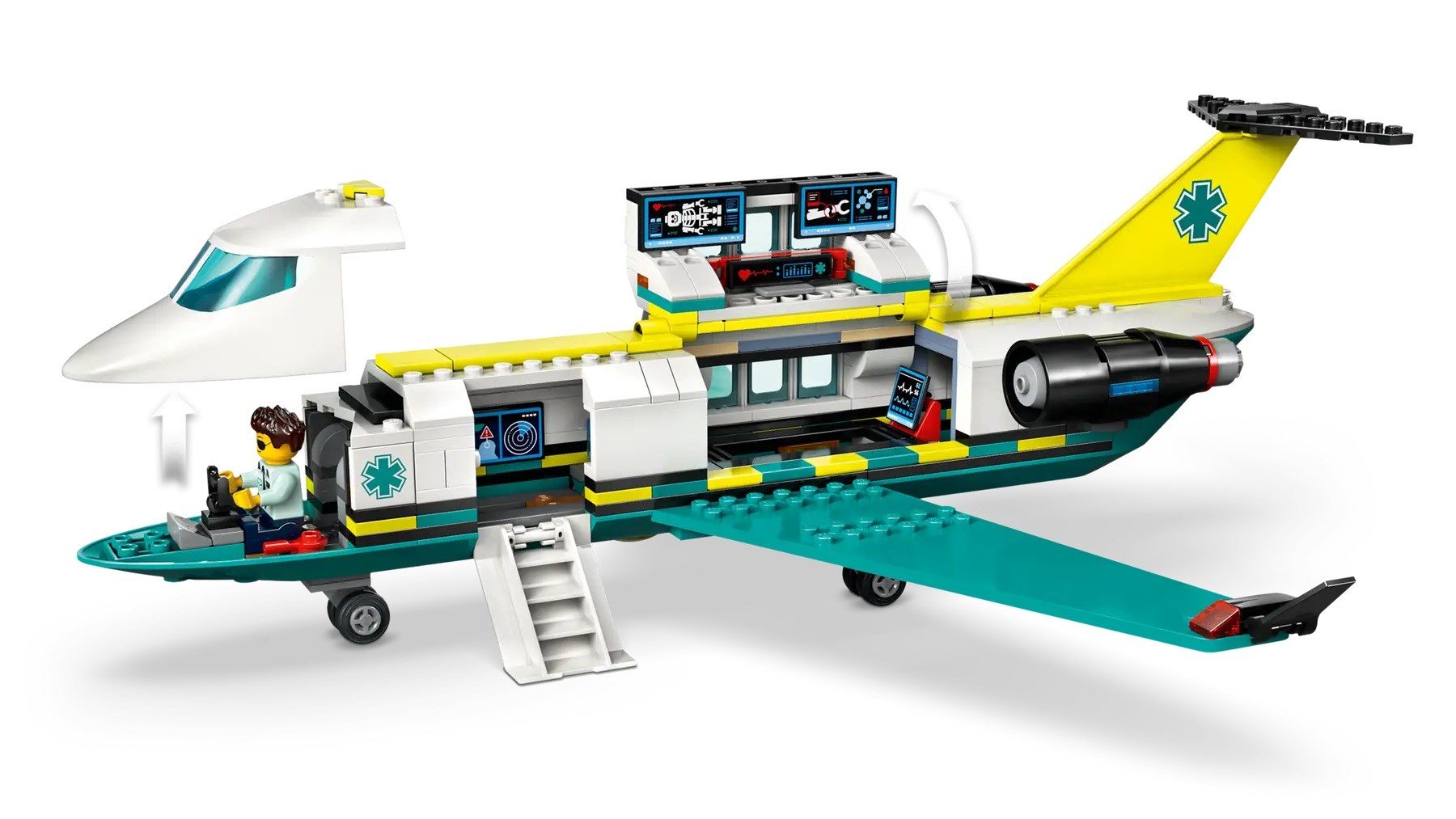 LEGO CITY 60465 Emergency Air Ambulance Airplane LEGO CITY 60465 Emergency Air Ambulance Airplane