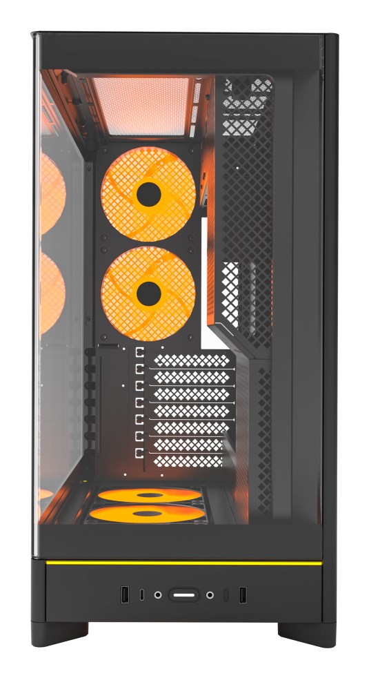 Montech HS02 PRO Midi Tower Black Montech HS02 PRO Midi Tower Black