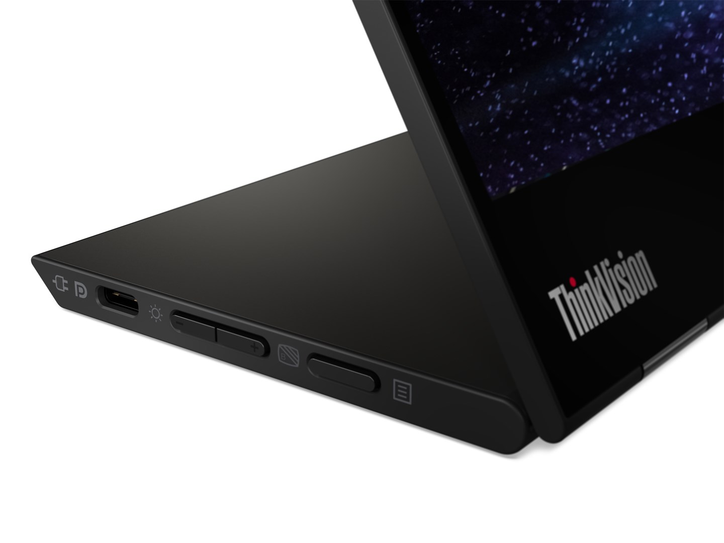 Lenovo ThinkVision M14t LED display 35.6 cm (14") 1920 x 1080 pixels Full HD Touchscreen Black Lenovo ThinkVision M14t LED display 35.6 cm (14") 1920 x 1080 pixels Full HD Touchscreen Black