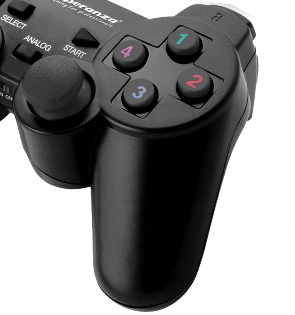 Esperanza EGG108K Gaming Controller Black USB 2.0 Gamepad Analogue / Digital PC, Playstation 3 Esperanza EGG108K Gaming Controller Black USB 2.0 Gamepad Analogue / Digital PC, Playstation 3