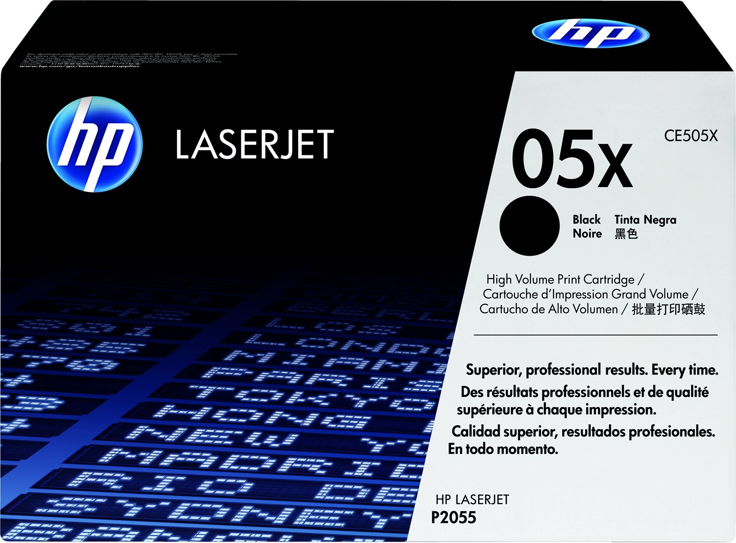 HP 05X Schwarz LaserJet Tonerpatrone HP 05X Schwarz LaserJet Tonerpatrone