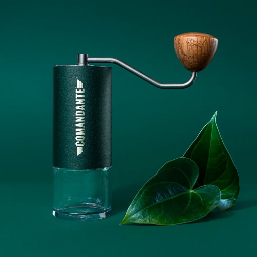Comandante C40 MK4 Nitro-Blade Racing Green coffee hand grinder Comandante C40 MK4 Nitro-Blade Racing Green coffee hand grinder