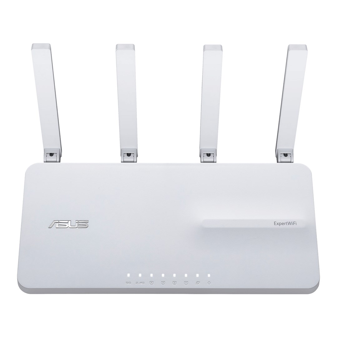 ASUS EBR63 – Expert WiFi wireless router Gigabit Ethernet Dual-band (2.4 GHz / 5 GHz) White ASUS EBR63 – Expert WiFi wireless router Gigabit Ethernet Dual-band (2.4 GHz / 5 GHz) White