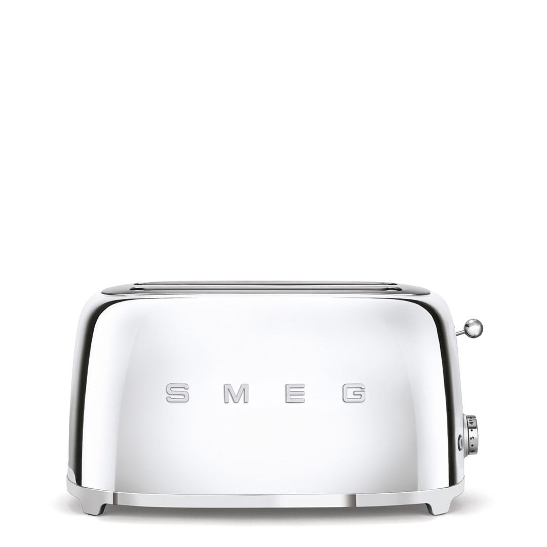 Smeg 50's Style Toaster TSF02SSEU Steel Smeg 50's Style Toaster TSF02SSEU Steel