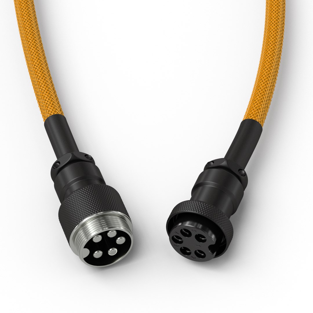 Glorious Gaming Glorious GMMK Coiled Cable Glorious Gold Glorious Gaming Glorious GMMK Coiled Cable Glorious Gold