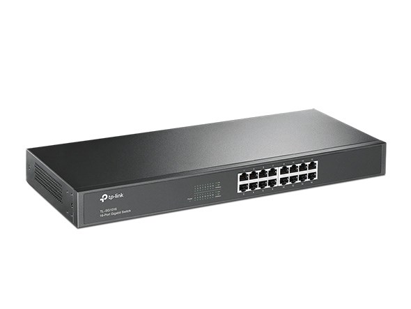 TP-LINK 16-Port Gigabit Rackmount Network Switch TP-LINK 16-Port Gigabit Rackmount Network Switch