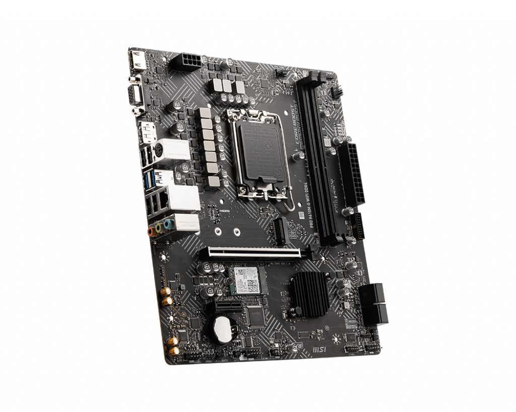 MSI PRO H610M-G WIFI DDR4 motherboard Intel H610 LGA 1700 micro ATX MSI PRO H610M-G WIFI DDR4 motherboard Intel H610 LGA 1700 micro ATX