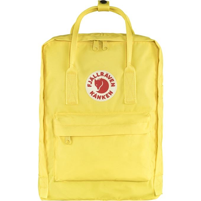 Fjällräven Kanken backpack Casual backpack Yellow Polypropylene (PP), Vinylon Fjällräven Kanken backpack Casual backpack Yellow Polypropylene (PP), Vinylon