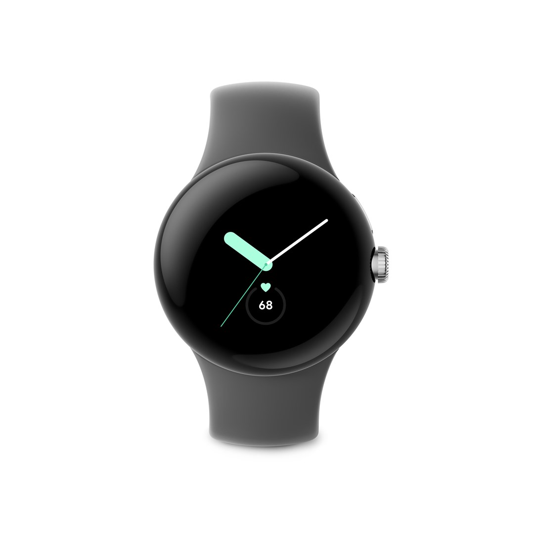 Google Pixel Watch WiFi Smartwatch (Silver/Charcoal) Google Pixel Watch WiFi Smartwatch (Silver/Charcoal)