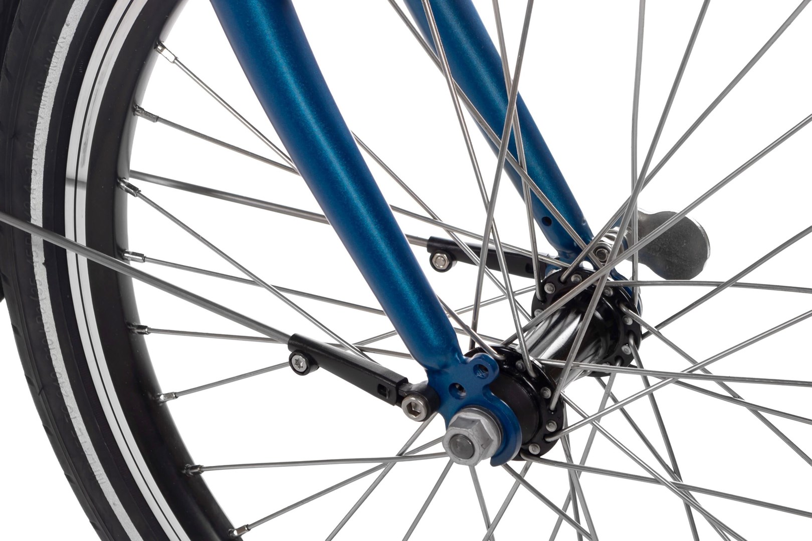 Snapp City-E folding electric bicycle, blue Snapp City-E folding electric bicycle, blue