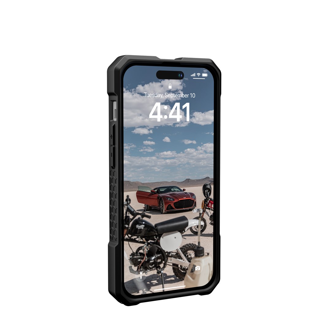 Urban Armor Gear Monarch Pro Kevlar mobile phone case 15.5 cm (6.1") Cover Black Urban Armor Gear Monarch Pro Kevlar mobile phone case 15.5 cm (6.1") Cover Black