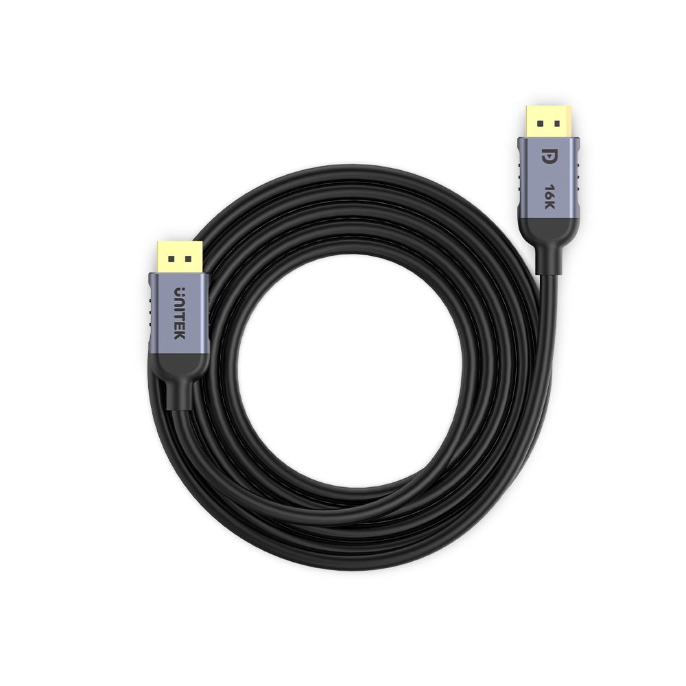 UNITEK C1628GY01-1M DisplayPort cable Black, Grey UNITEK C1628GY01-1M DisplayPort cable Black, Grey