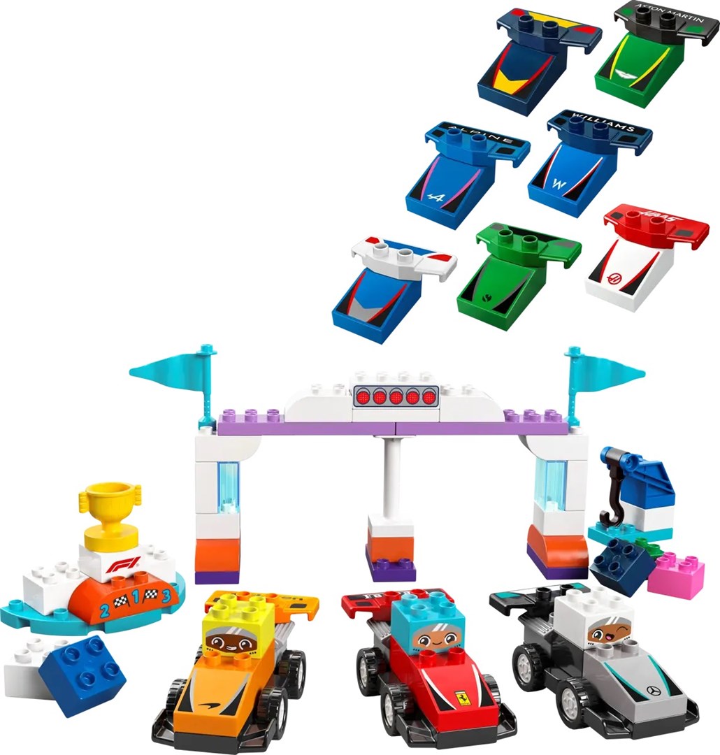 LEGO DUPLO 10445 F1 Team Race Cars & Drivers LEGO DUPLO 10445 F1 Team Race Cars & Drivers