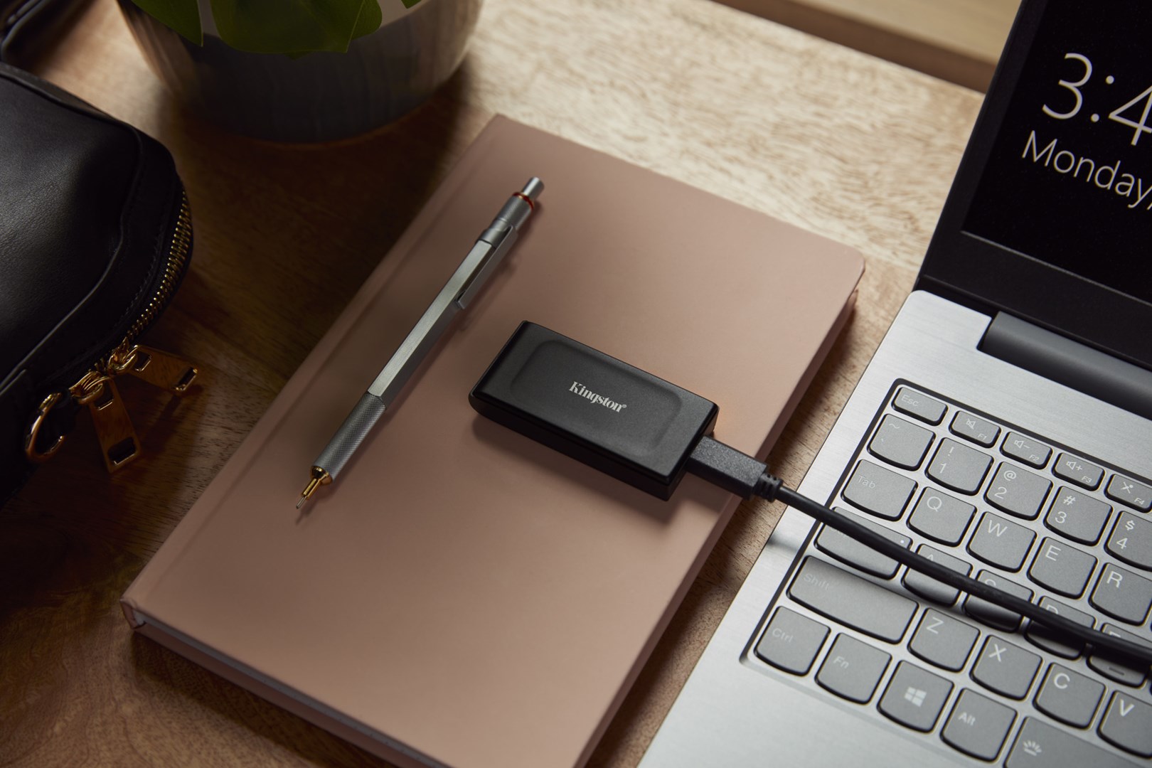 Kingston Technology 1TB XS1000 External USB 3.2 Gen 2 Portable Solid State Drive Kingston Technology 1TB XS1000 External USB 3.2 Gen 2 Portable Solid State Drive