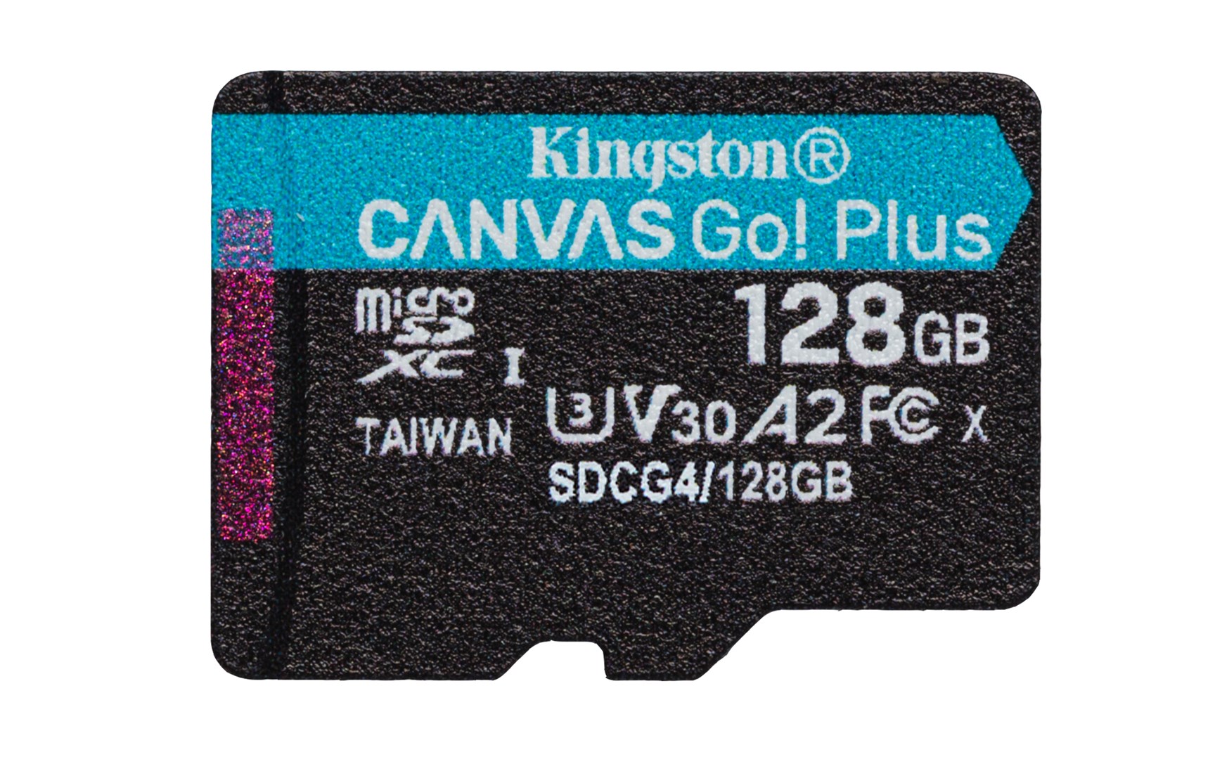 Kingston Technology 128GB microSDXC Canvas Go Plus Gen4 200MB/s A2 U3 V30 Card + Adapter Kingston Technology 128GB microSDXC Canvas Go Plus Gen4 200MB/s A2 U3 V30 Card + Adapter