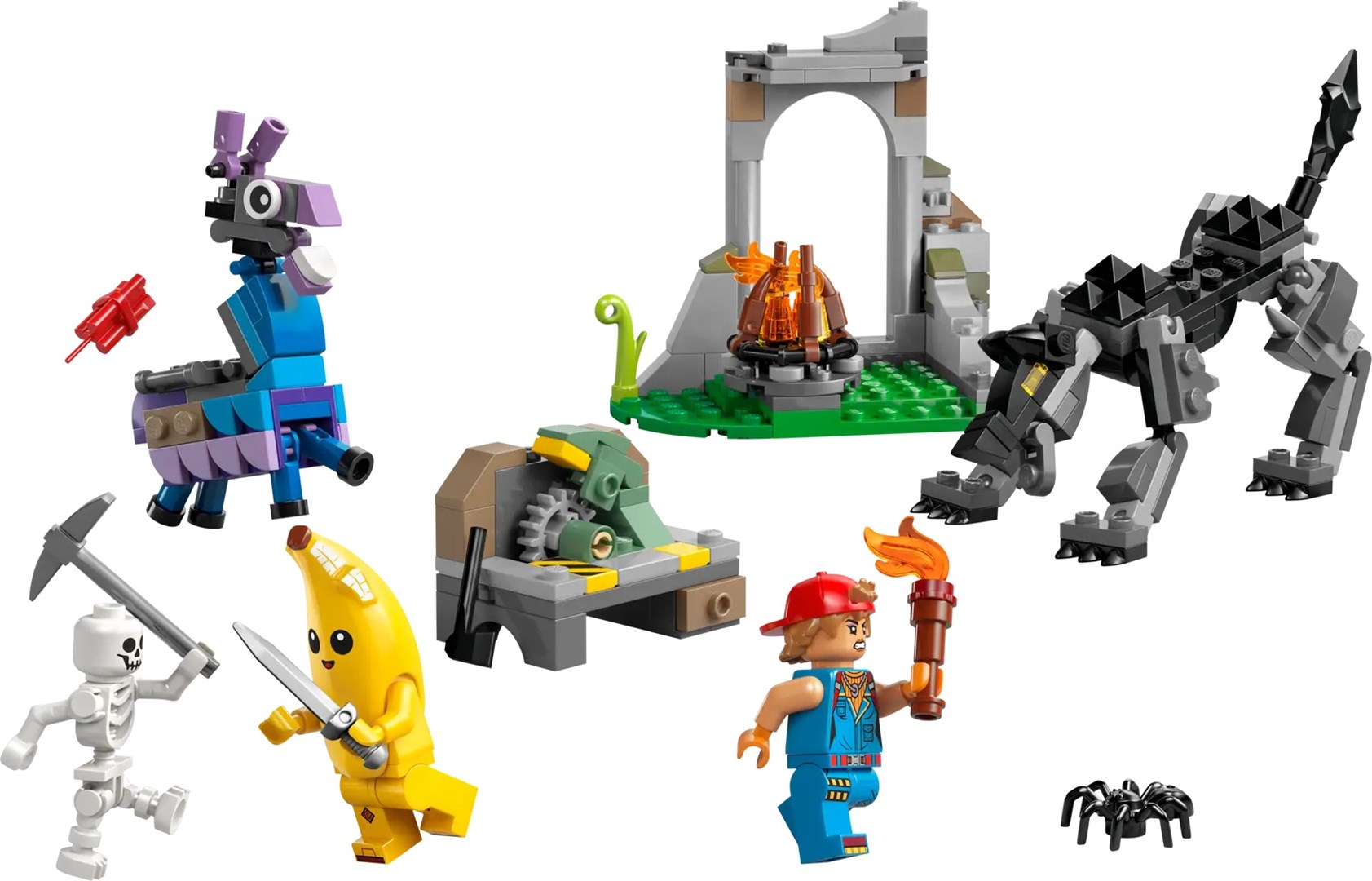 LEGO FORTNITE 77075 Peely & Sparkplug's Camp LEGO FORTNITE 77075 Peely & Sparkplug's Camp