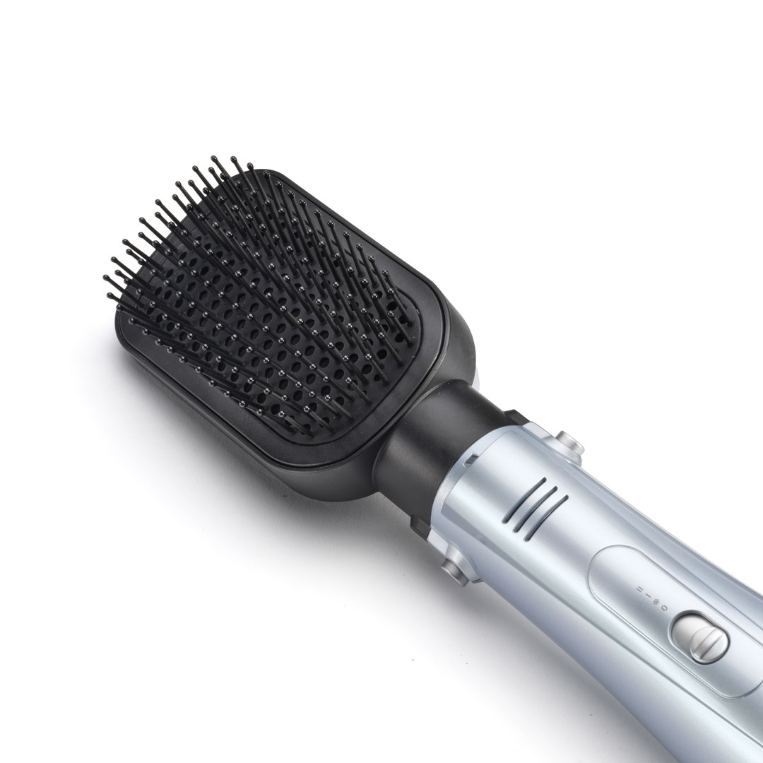 BaByliss Hydro-Fusion Hydro Fusion Smooth & Shape Hot air brush Warm Gray, Silver 1000 W 98.4" (2.5 m) BaByliss Hydro-Fusion Hydro Fusion Smooth & Shape Hot air brush Warm Gray, Silver 1000 W 98.4" (2.5 m)