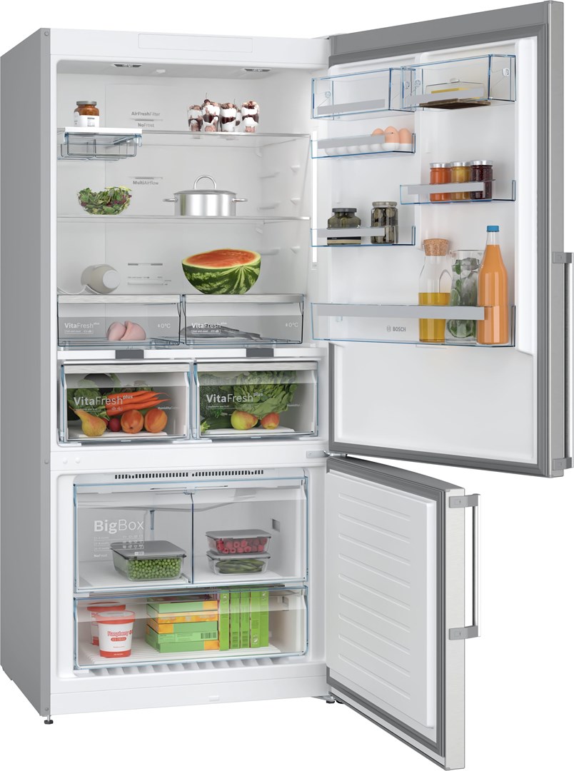 Bosch Serie 6 KGN86AIDR fridge-freezer Freestanding 631 L D Stainless steel Bosch Serie 6 KGN86AIDR fridge-freezer Freestanding 631 L D Stainless steel