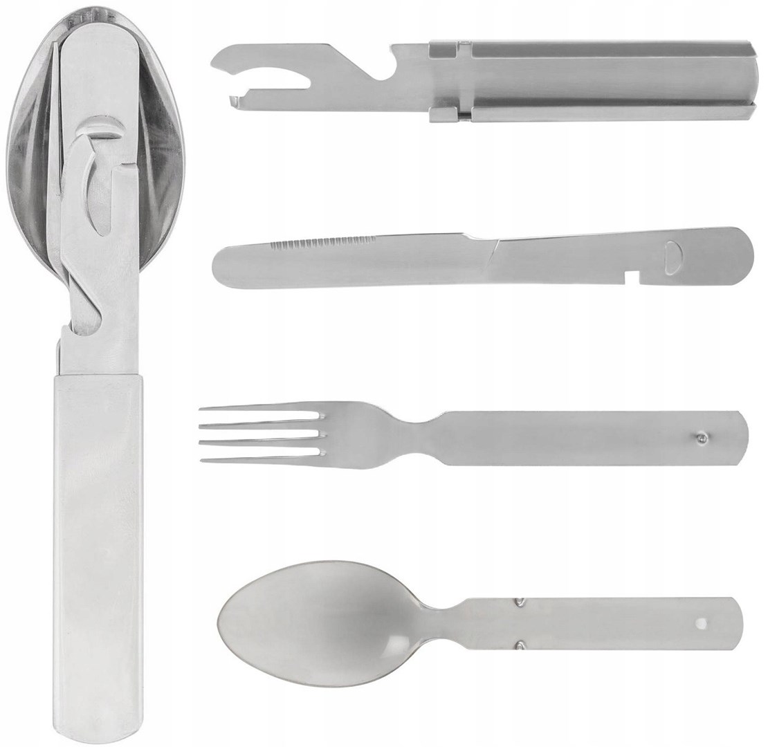 BW camping cutlery set - Stainless Steel BW camping cutlery set - Stainless Steel