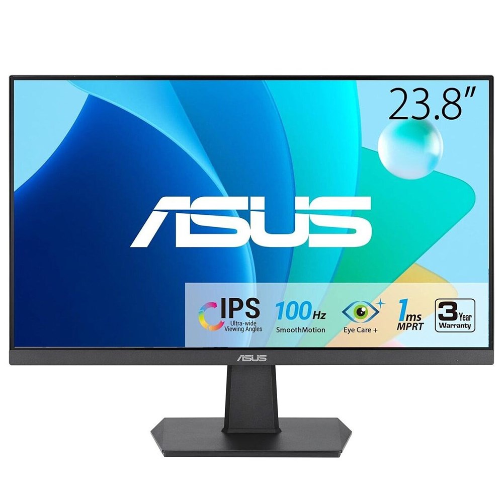 ASUS VA24EHF computer monitor 60.5 cm (23.8") 1920 x 1080 pixels Full HD LCD Black ASUS VA24EHF computer monitor 60.5 cm (23.8") 1920 x 1080 pixels Full HD LCD Black