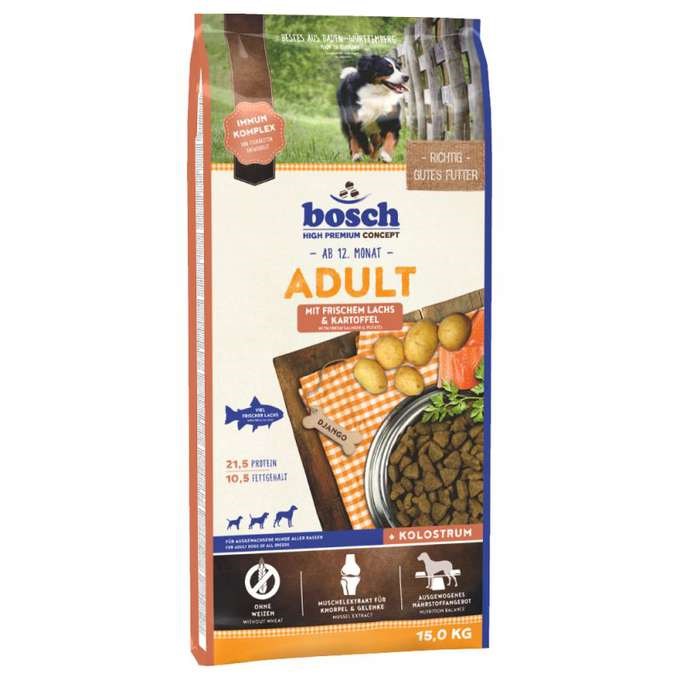 Bosch 09030 Adult Salmon Potato  15 kg Bosch 09030 Adult Salmon Potato  15 kg