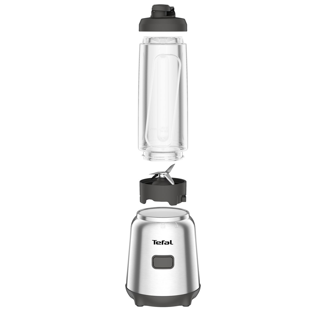 Tefal Mix&Move BL15FD 0.6 L Tabletop blender 300 W Stainless steel Tefal Mix&Move BL15FD 0.6 L Tabletop blender 300 W Stainless steel