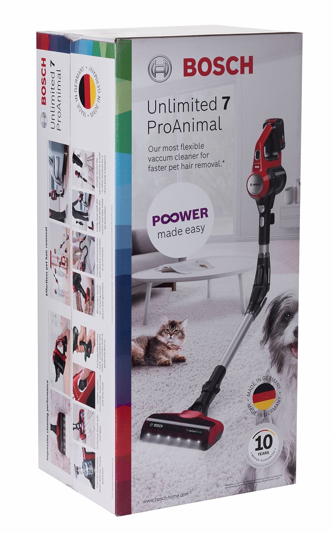 Bosch BBS711ANM stick vacuum/electric broom Bagless 0.3 L Black, Red, Stainless steel Bosch BBS711ANM stick vacuum/electric broom Bagless 0.3 L Black, Red, Stainless steel