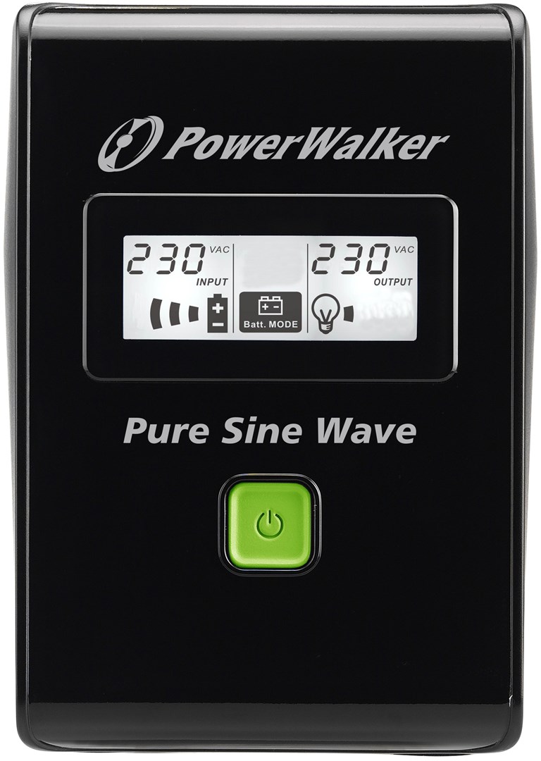 PowerWalker VI 600 SW FR Line-Interactive 0.6 kVA 360 W 2 AC outlet(s) PowerWalker VI 600 SW FR Line-Interactive 0.6 kVA 360 W 2 AC outlet(s)