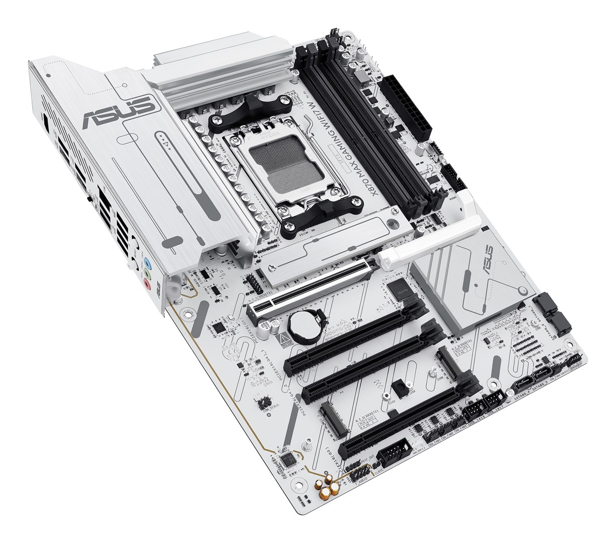 ASUS X870 MAX GAMING WIFI7 W AMD X870 Socket AM5 ATX ASUS X870 MAX GAMING WIFI7 W AMD X870 Socket AM5 ATX
