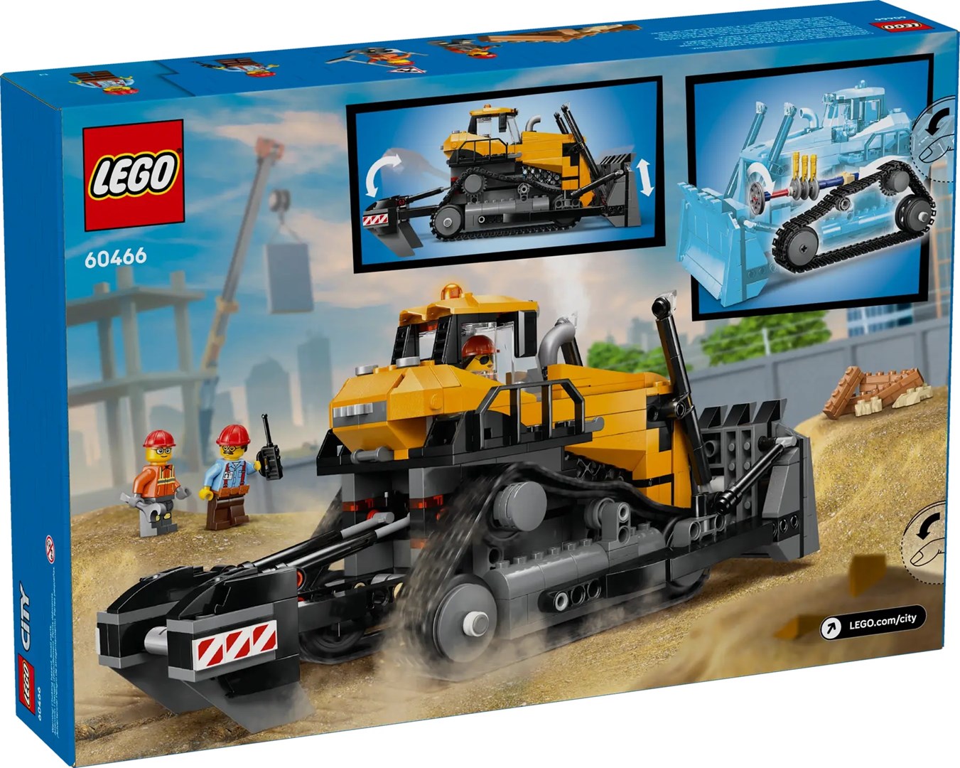 LEGO CITY 60466 Yellow Bulldozer LEGO CITY 60466 Yellow Bulldozer