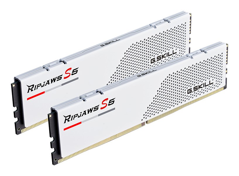 G.Skill Ripjaws S5 F5-6400J3648F16GX2-RS5W memory module 32 GB 2 x 16 GB DDR5 6400 MHz G.Skill Ripjaws S5 F5-6400J3648F16GX2-RS5W memory module 32 GB 2 x 16 GB DDR5 6400 MHz