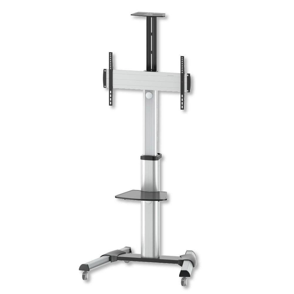 Techly Floor Support Trolley for LCD / LED / Plasma 37-70 with Shelf " ICA-TR15 Techly Floor Support Trolley for LCD / LED / Plasma 37-70 with Shelf " ICA-TR15