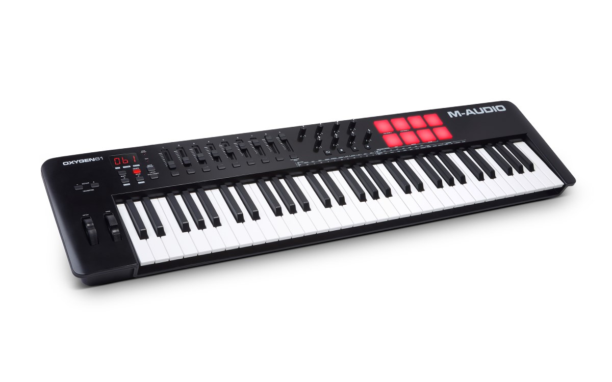 M-AUDIO Oxygen 61 (MKV) MIDI keyboard 61 keys USB Black M-AUDIO Oxygen 61 (MKV) MIDI keyboard 61 keys USB Black