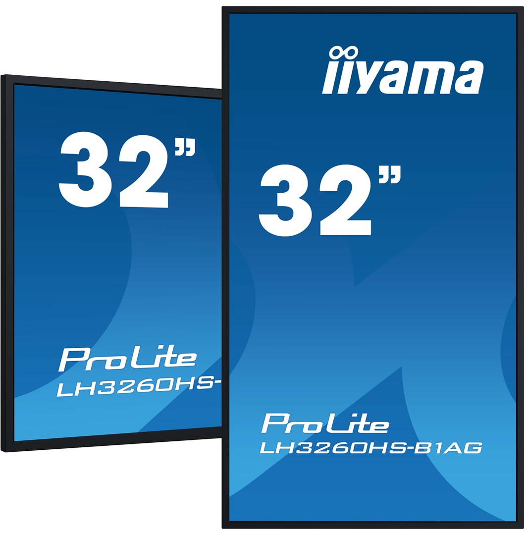 iiyama 32" Full HD professional digital signage display with advanced control and connectivity options iiyama 32" Full HD professional digital signage display with advanced control and connectivity options
