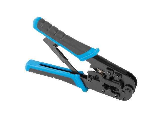 Lanberg NT-0201 cable crimper Crimping tool Black, Blue Lanberg NT-0201 cable crimper Crimping tool Black, Blue