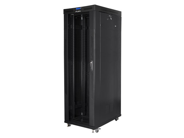 LANBERG FREE STANDING 19" RACK CABINET 42U 800x1000 BLACK LANBERG FREE STANDING 19" RACK CABINET 42U 800x1000 BLACK
