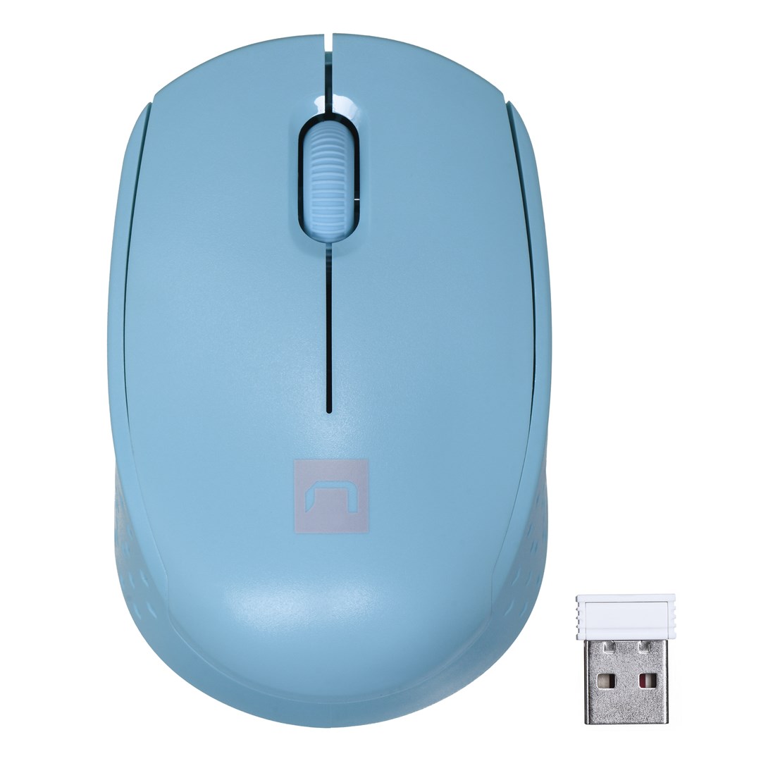 NATEC STORK mouse Home Ambidextrous RF Wireless + USB Type-A Optical 1600 DPI NATEC STORK mouse Home Ambidextrous RF Wireless + USB Type-A Optical 1600 DPI