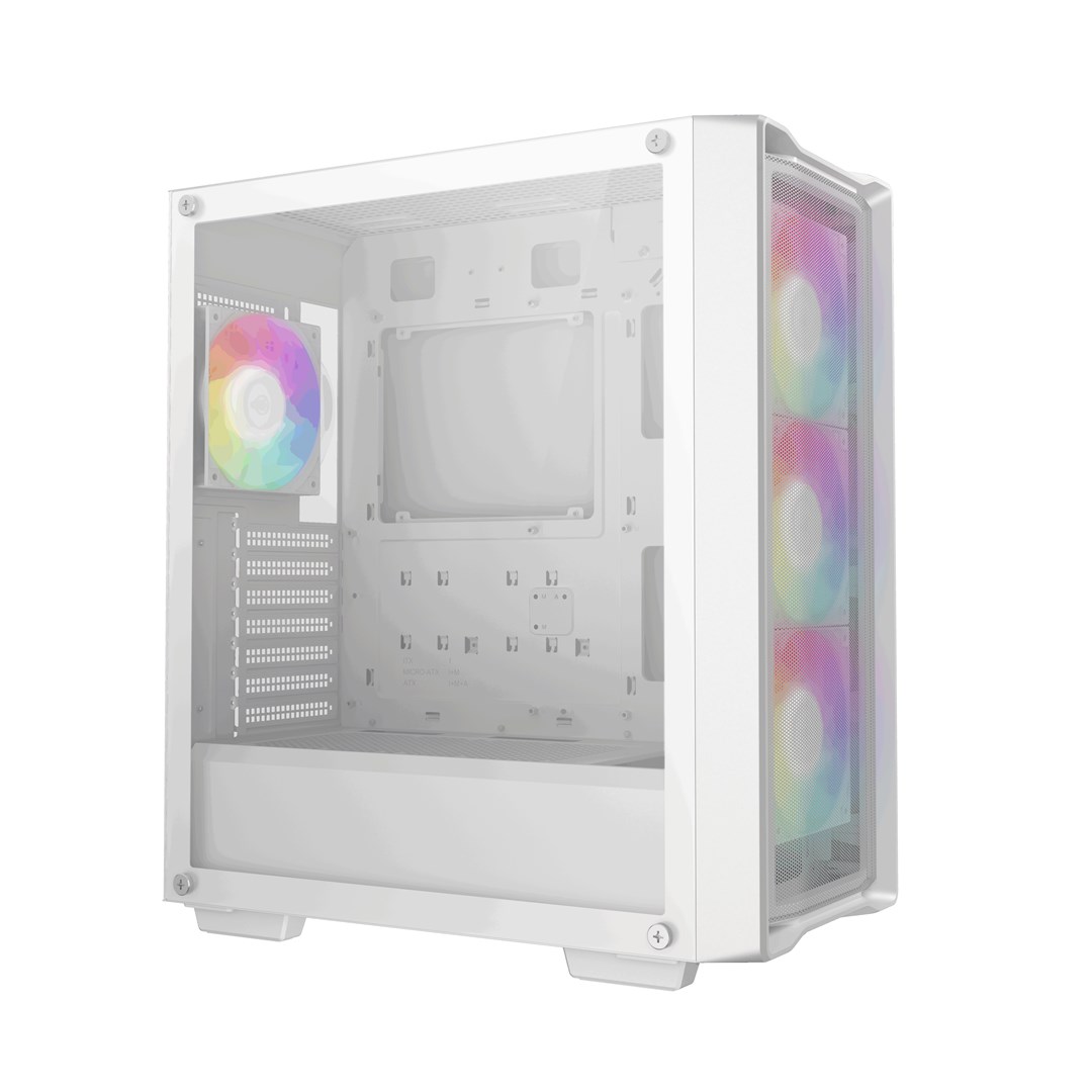 DeepCool CC560 MESH V2 WH Midi Tower White DeepCool CC560 MESH V2 WH Midi Tower White