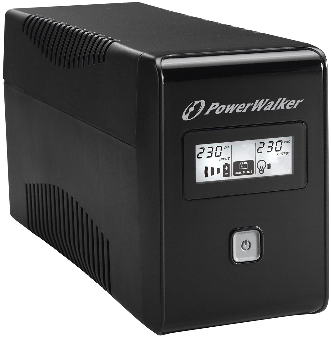 PowerWalker VI 850 LCD uninterruptible power supply (UPS) Line-Interactive 0.85 kVA 480 W PowerWalker VI 850 LCD uninterruptible power supply (UPS) Line-Interactive 0.85 kVA 480 W
