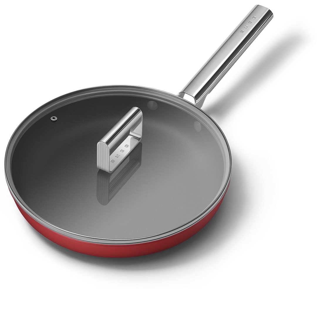 Smeg 50's Style Cookware CKFF2801RDM Red Smeg 50's Style Cookware CKFF2801RDM Red