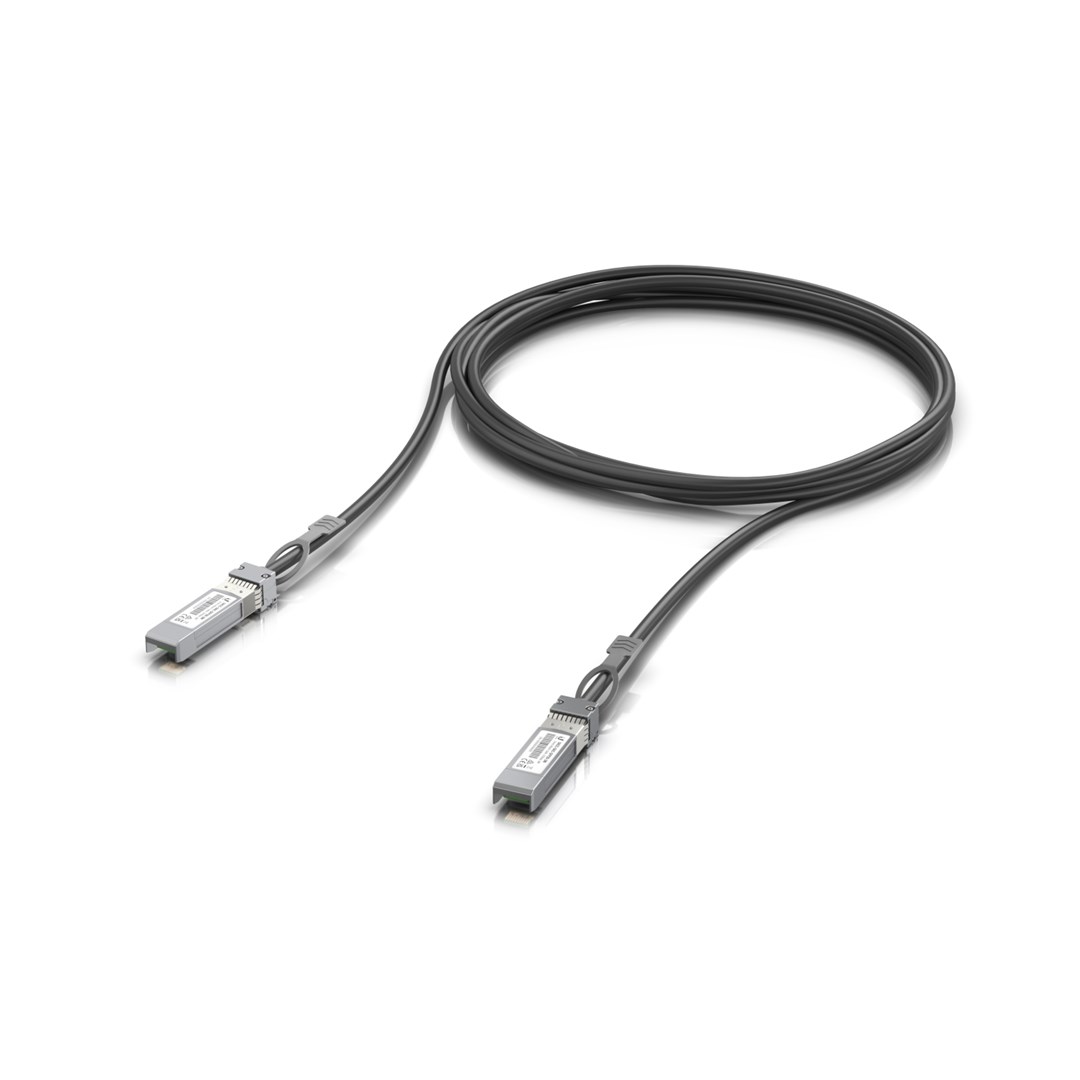 Ubiquiti UACC-DAC-SFP28-3M InfiniBand/fibre optic cable Black Ubiquiti UACC-DAC-SFP28-3M InfiniBand/fibre optic cable Black