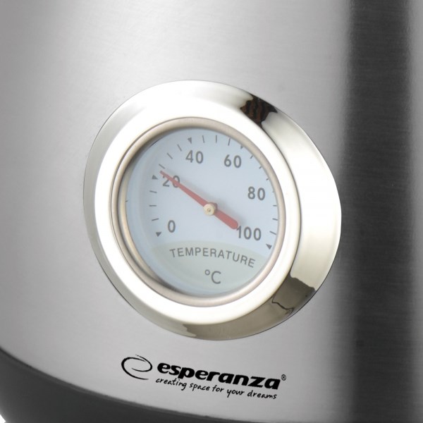 Esperanza EKK029 electric kettle 1.7 L 2200 W Black, Steel Esperanza EKK029 electric kettle 1.7 L 2200 W Black, Steel