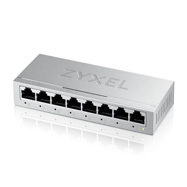 Zyxel GS-108BV5-EU0101F network switch Unmanaged L2 Gigabit Ethernet (10/100/1000) Zyxel GS-108BV5-EU0101F network switch Unmanaged L2 Gigabit Ethernet (10/100/1000)