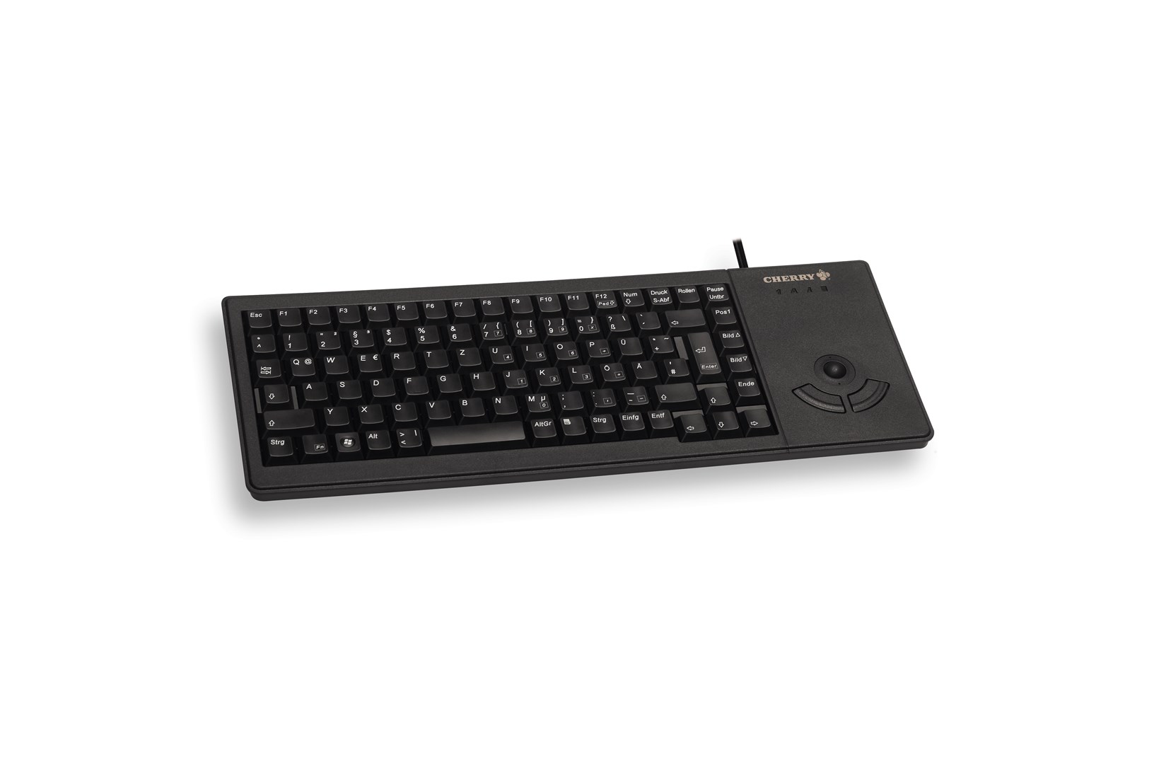 CHERRY XS Trackball G84-5400 keyboard Office USB QWERTZ German Black CHERRY XS Trackball G84-5400 keyboard Office USB QWERTZ German Black