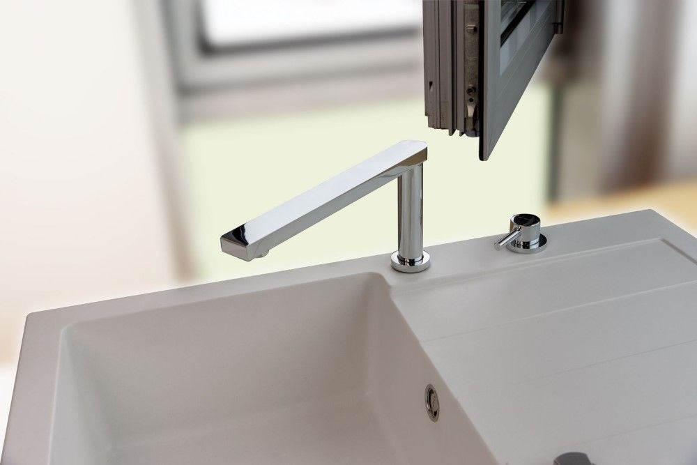 PYRAMIS SATELLITA 3/8' kitchen mixer 090917138 chrome PYRAMIS SATELLITA 3/8' kitchen mixer 090917138 chrome