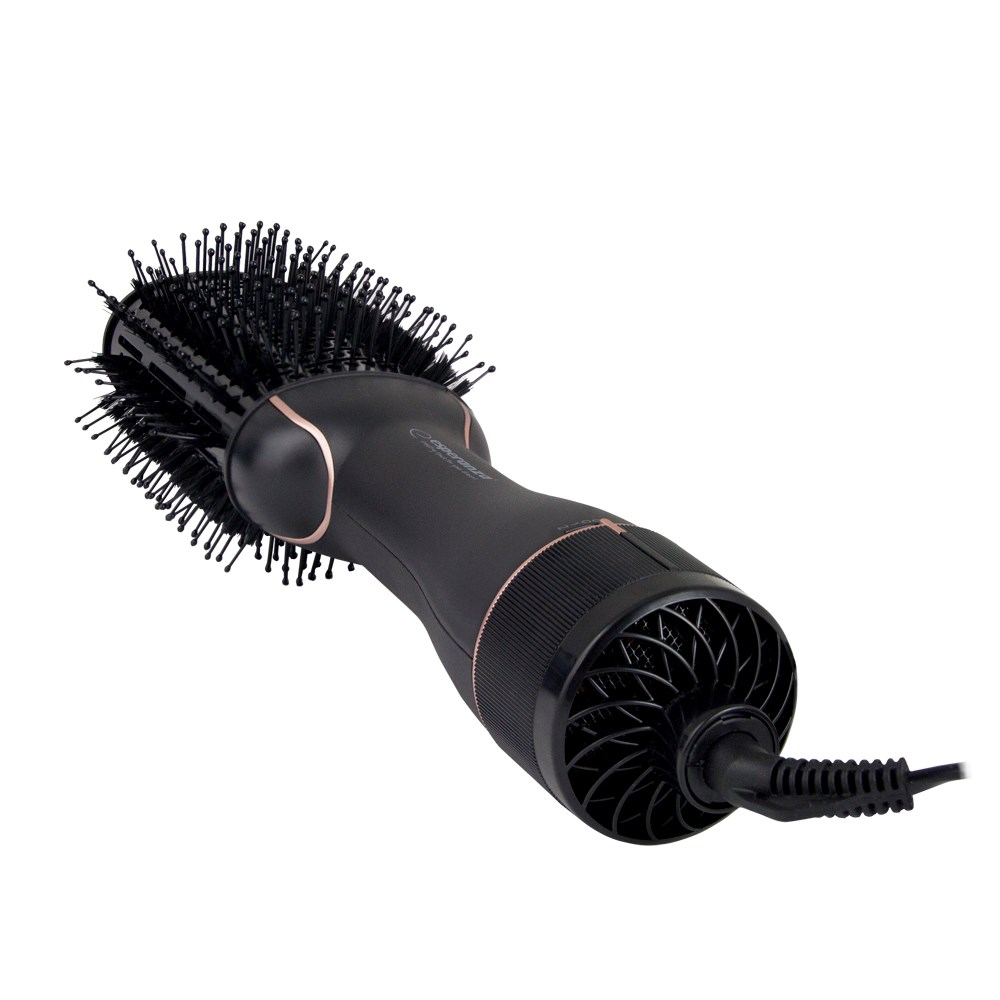 Esperanza EBL015 hair styling tool Hot air brush Black 1200W Esperanza EBL015 hair styling tool Hot air brush Black 1200W