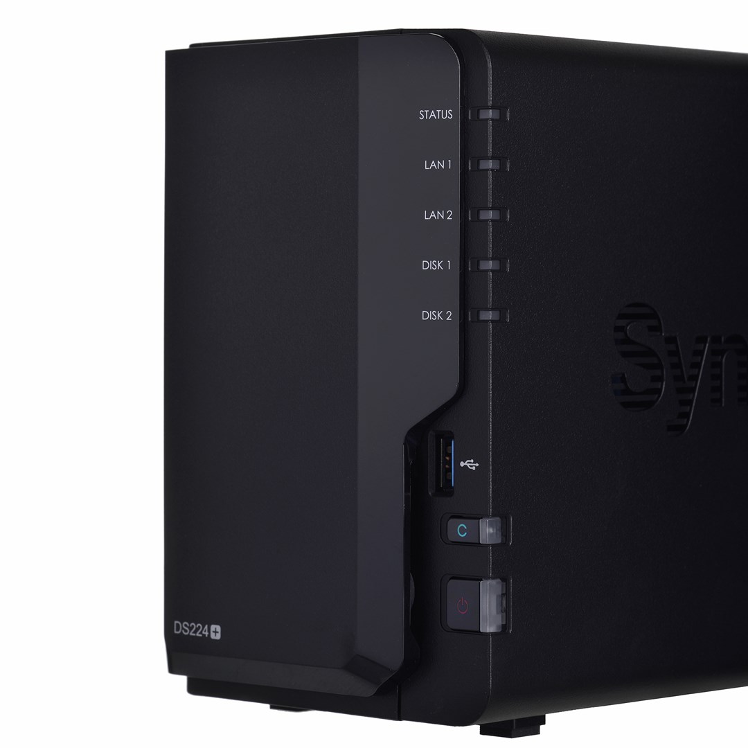 Synology DiskStation DS224+ NAS/storage server Desktop Ethernet LAN Synology DiskStation DS224+ NAS/storage server Desktop Ethernet LAN