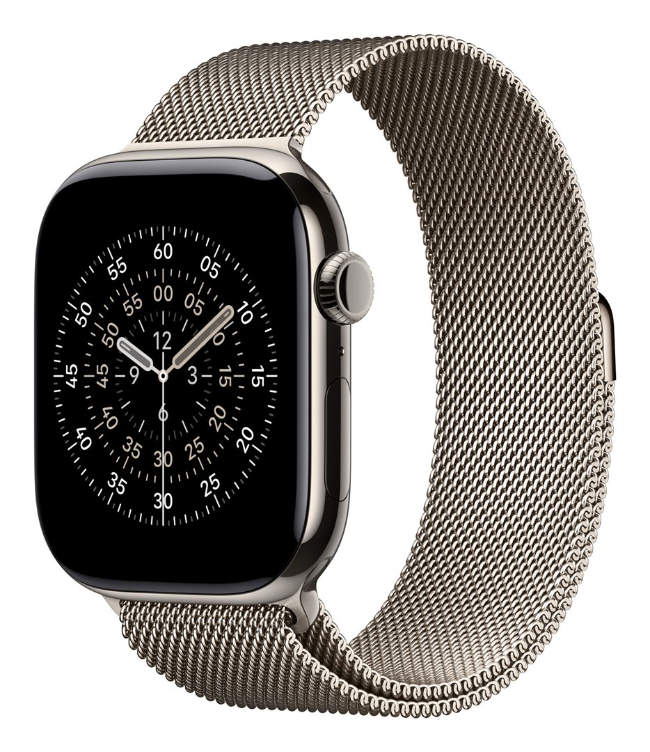 Apple 46mm Natural Milanese Loop - S/M Apple 46mm Natural Milanese Loop - S/M