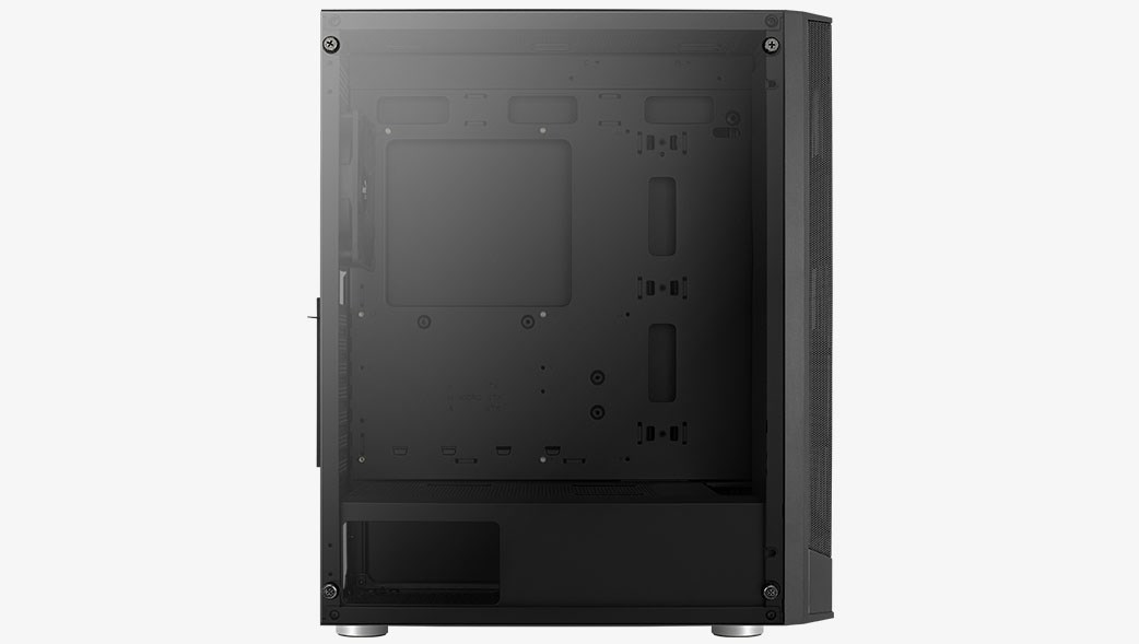 Aerocool Prism-G-BK-v1 Midi Tower Black Aerocool Prism-G-BK-v1 Midi Tower Black
