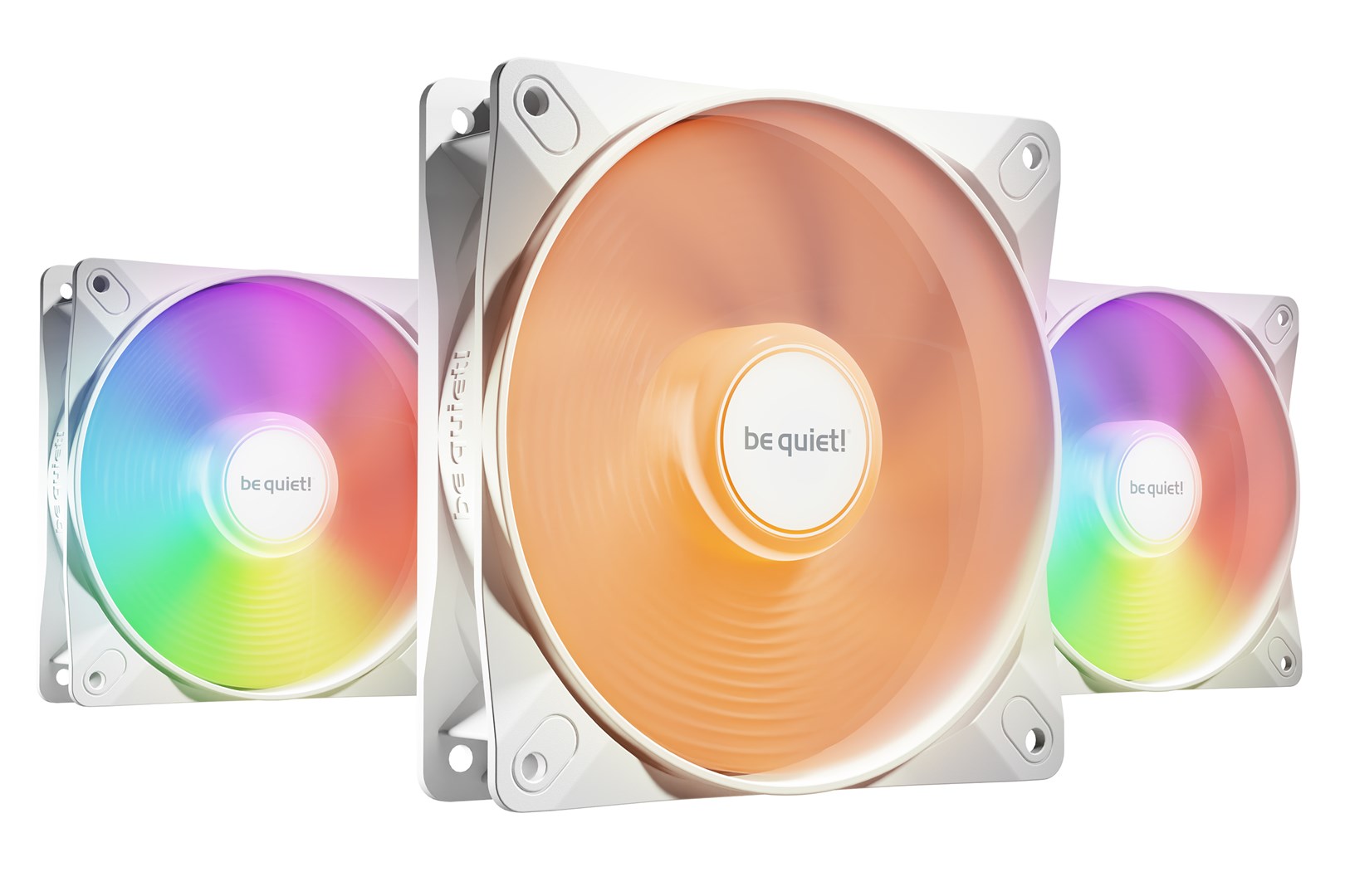 be quiet! LIGHT WINGS LX 120mm PWM 3-Pack White Computer case Fan 12 cm 3 pc(s) be quiet! LIGHT WINGS LX 120mm PWM 3-Pack White Computer case Fan 12 cm 3 pc(s)